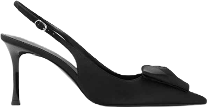 Women's Satin Floral Shoes