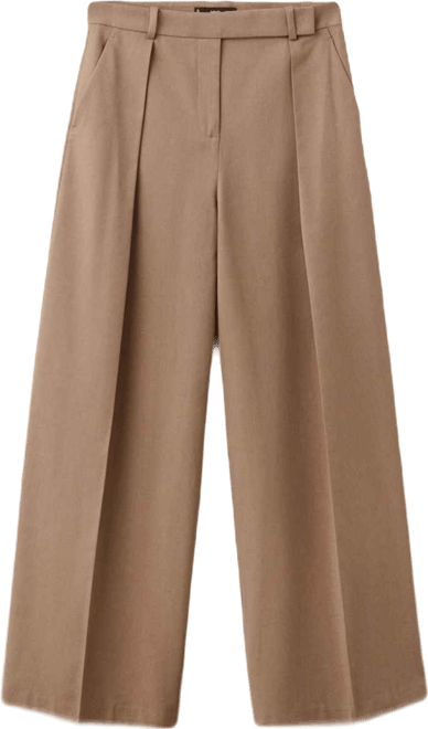 Women's Straight-Leg Pleated Pants