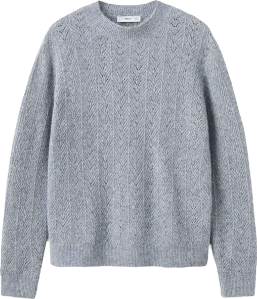 Women's Cable-Knit Lurex Sweater