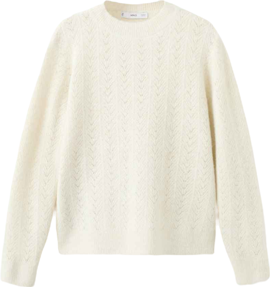 Women's Cable-Knit Lurex Sweater