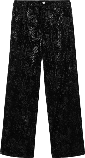 Women's Sequins Straight-Leg Pants