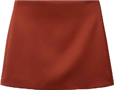 Women's Satin Short Skirt