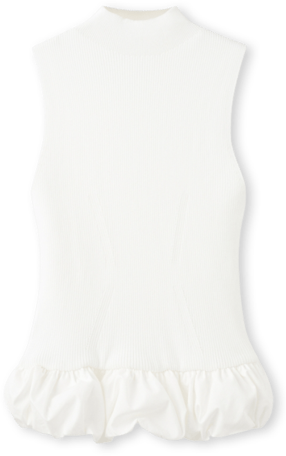 Women's Combined Ruffle Top