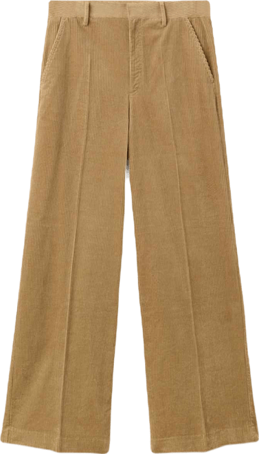 Women's Wide-Leg Corduroy Pants