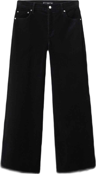 Women's Wide-Leg Velvet Jeans