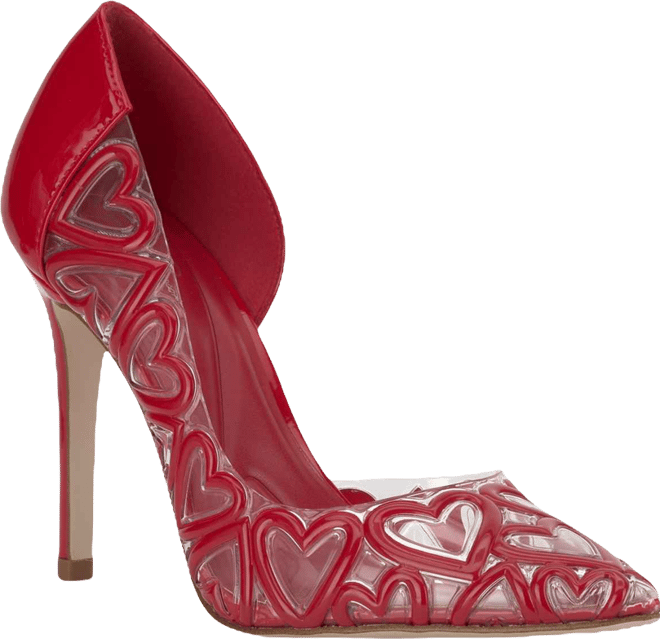 Women's Palvin Vinyl Heart Pumps