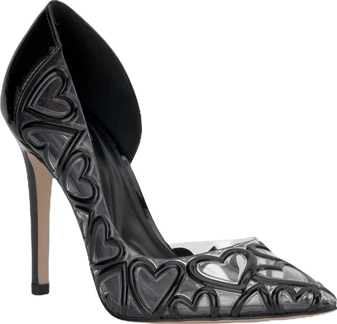 Women's Palvin Vinyl Heart Pumps