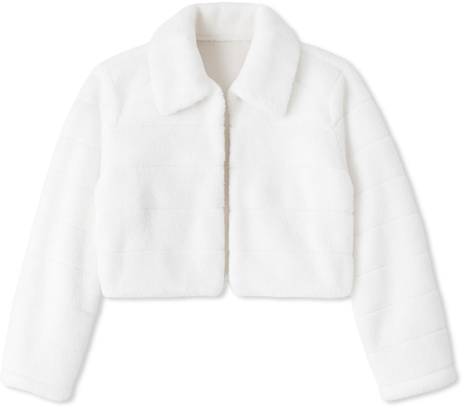 Trendy Plus Size Fleece Jacket