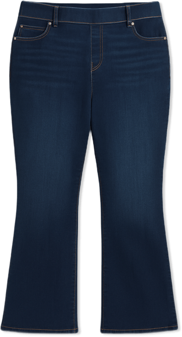 Plus Size Pull-On Shaping High-Rise Bootcut Jeans, Macy's Exclusive