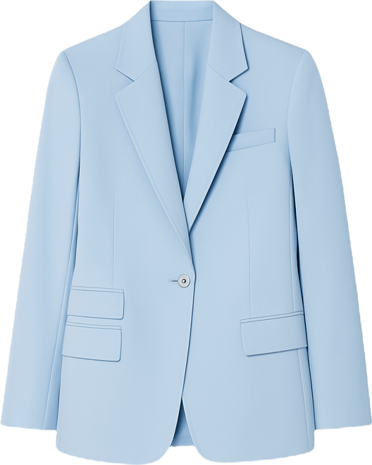 Women's Single Breasted Three Pocket Blazer Jacket