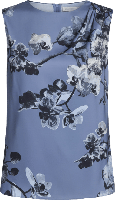 Petite Sleeveless High Neck Top