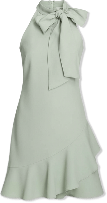 Petite Halter Neck Party Dress