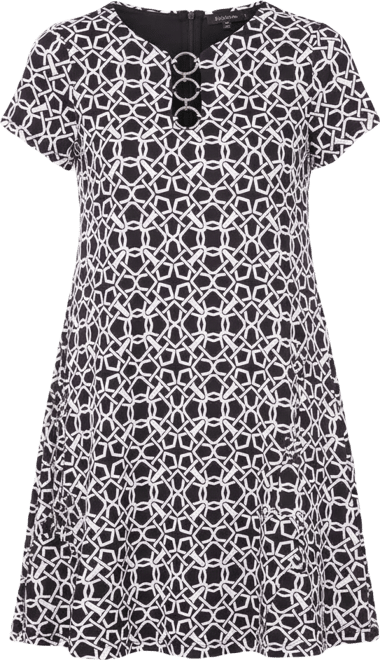 Women's Short-Sleeve Mini Dress