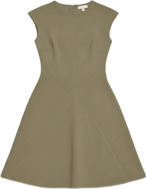 Women's Crewneck Short-Sleeve Dress