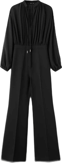 Women's V-Neck Combined Jumpsuit