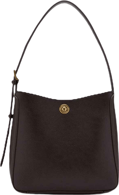 Women's Metal Detail Medium Bucket Bag