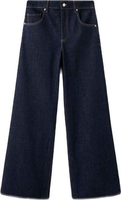 Women's Low-Rise Wide-Leg Jeans