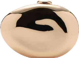 Women's Oval Clutch Bag