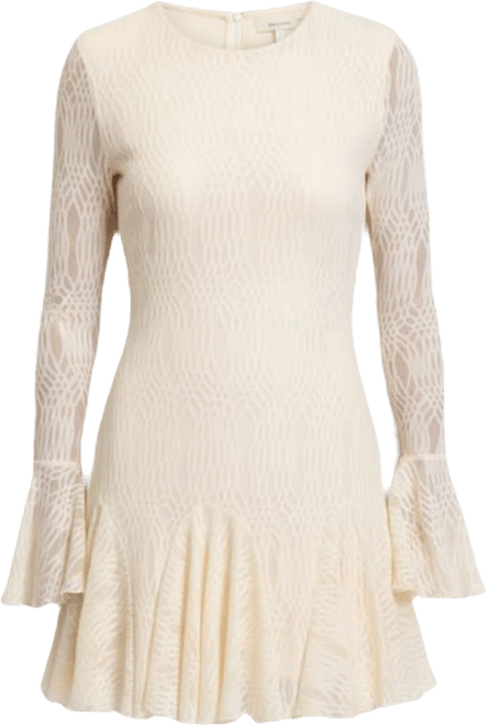 Women's Alanna Textured Knit Crewneck Mini Dress