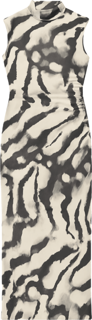 Women's Nina Mock-Neck Mesh Dress