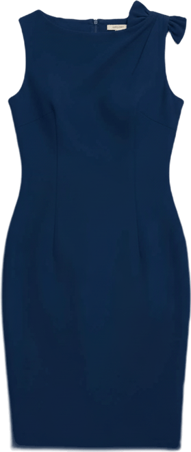 Women's Boat Neck Short Dress