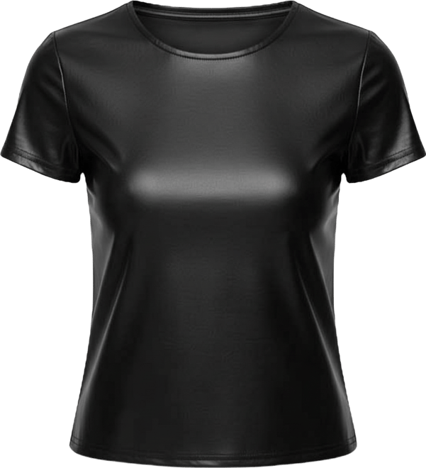 Women's Raphaela Faux Leather Top