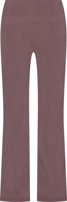 나이키 젠비 여성 하이웨이스트 플레어 노 프론트 심 레깅스