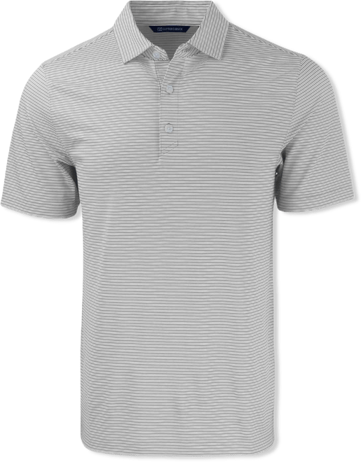 Men's Forge Eco Double Stripe Stretch Recycled Polo Shirt