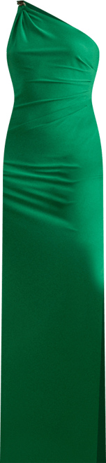 Women's Jersey One-Shoulder Gown