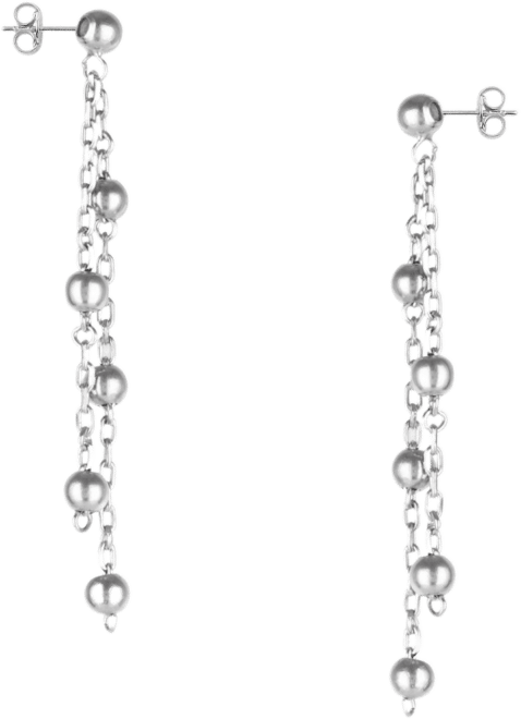 Women's Dorica Sterling Silver Multi Bead Drop Earring