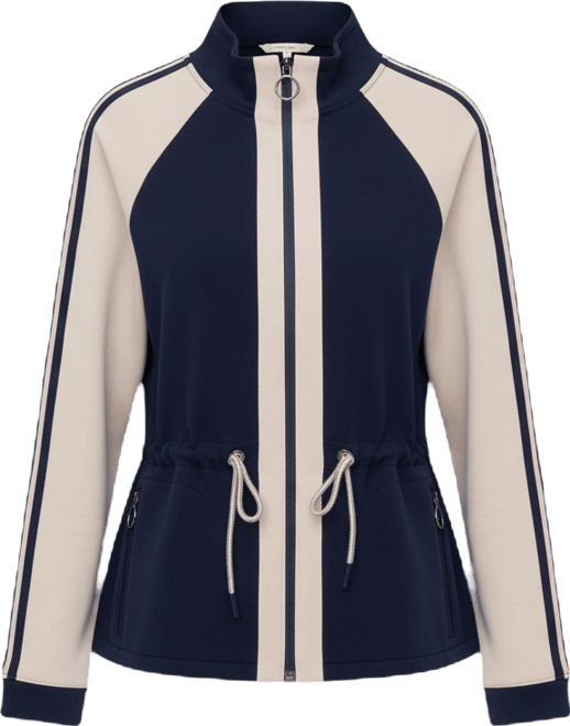 Women's Jersey Knit Zip Front Jacket