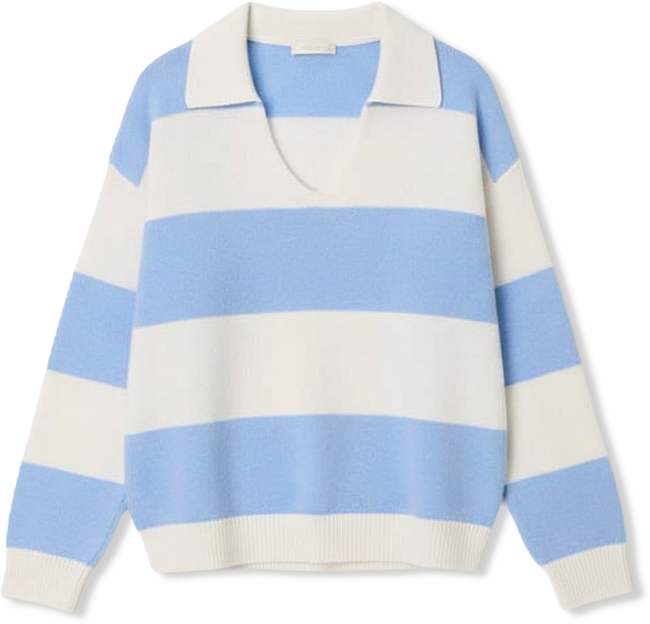 Women's Open Collar Sweater