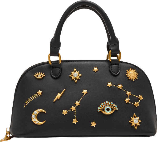 Betsey Johnson Celestial Mini Dome Novelty Satchel Bag | Dillard's