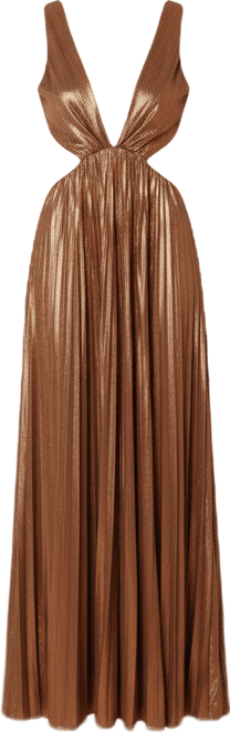 Womens Shania Pleated Maxi Dress