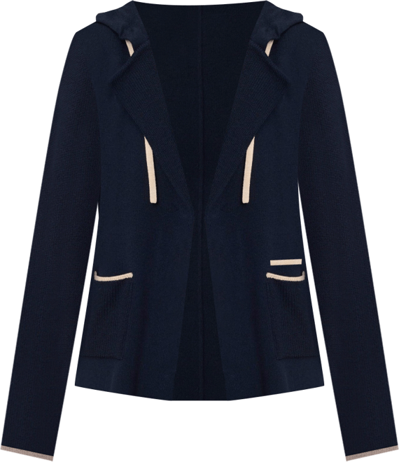 Women's Knit Hoodie Cardigan Sweater