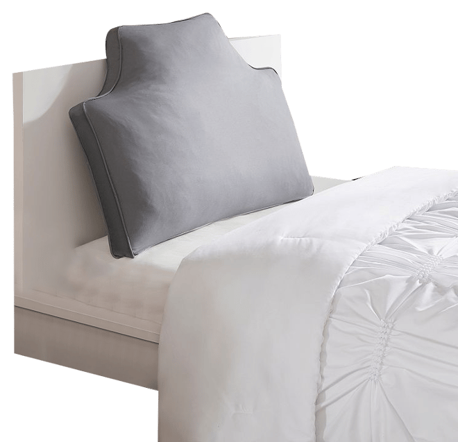 RUYII Large Cotton Cushion Bed Large Pillow Headboard Cushions Sofa Throw  Pillow,WhiteA-140x50x14cm