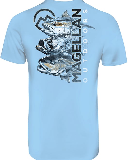 Magellan Outdoors Classic Fit Fish Gear Shirt 2XL Moisture
