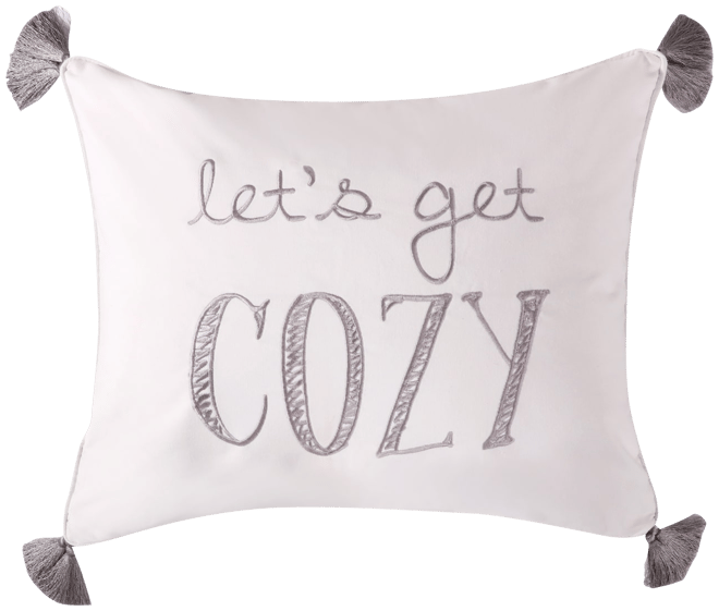 Let's Get Cozy Lumbar Pillow