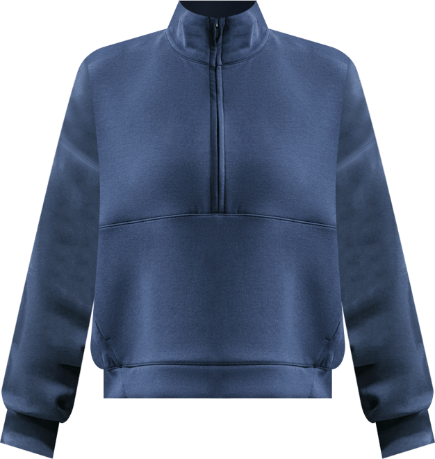 Nike 24.7 ImpossiblySoft Women's Dri-FIT Oversized 1/2-Zip Top