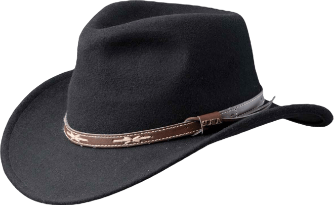 Men's Felt Outback Hat
