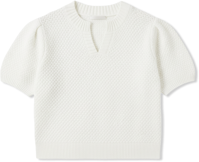 Fcuk Women's Remy Collared V-Neck Top