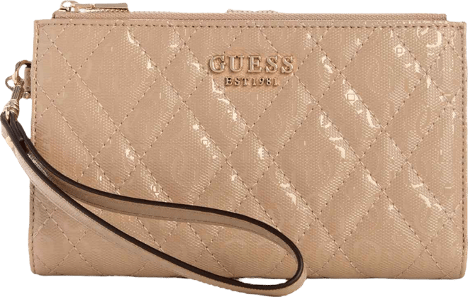 Isemay Double Zip Organizer Wallet