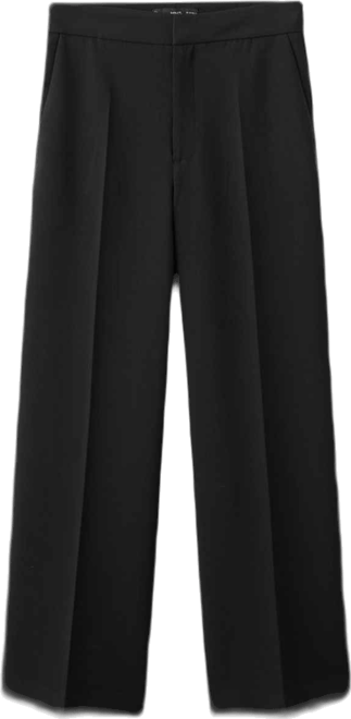Women's High-Waist Straight Pants