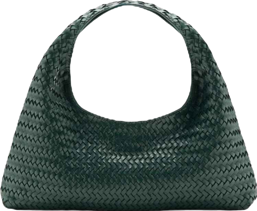 Women's Mini Braided Leather Bag