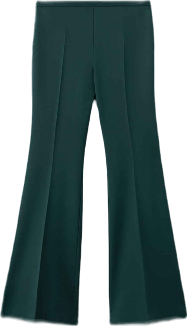 Women's Flared Suit Pants