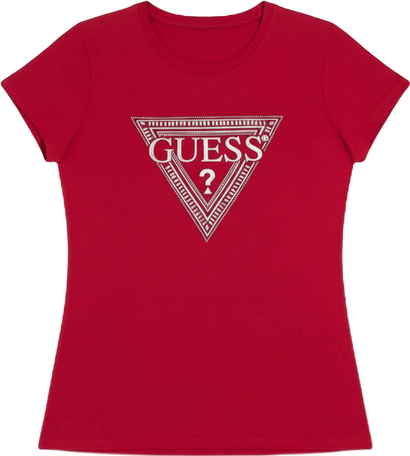 Women's Short-Sleeve Mixed Bling Logo R3 T-Shirt