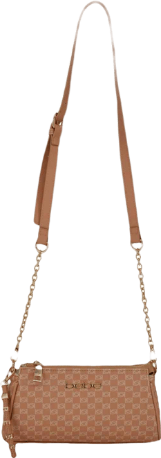 Women's Adela Monogram Baguette Crossbody Bag