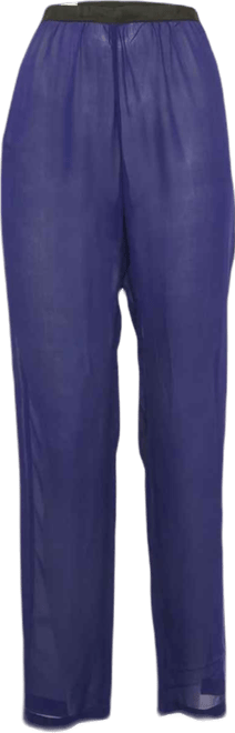 Women's Silk Sheer Trousers