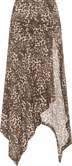 Women's Kennedy Ruched Stretch Handkerchief Skirt