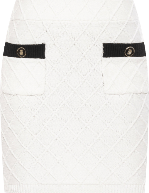 Women's Bex Fully Knit Mini Skirt With Front Pocket Detail